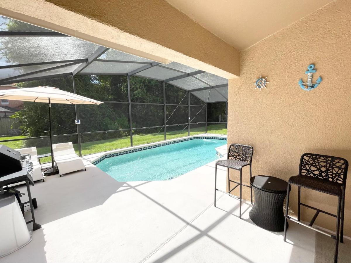 Fully Renovated, Quiet, Spacious Disney Themed Pool Home With Office Kissimmee Exteriör bild